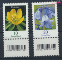 BRD 3314R-3315R Mit Zählnummer (kompl.Ausg.) Postfrisch 2017 Blumen (10075540 - Ungebraucht