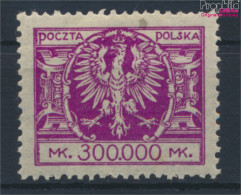 Polen 197 Mit Falz 1924 Großer Adler (10098541 - Unused Stamps