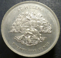 Sant'Elena - 25 Pence (Crown) 1977 - Giubileo Di Elisabetta II - KM# 6 - Sainte-Hélène