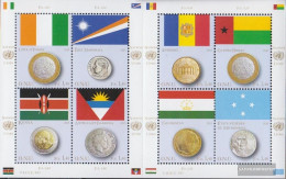 UN - Geneva 838-845 Sheetlet (complete Issue) Unmounted Mint / Never Hinged 2013 Flags The Coins - Ungebraucht