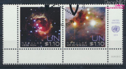 UNO - New York 1360-1361 Paar (kompl.Ausg.) Gestempelt 2013 Weltraumwoche Nebel (10077078 - Used Stamps