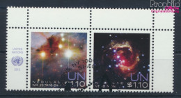 UNO - New York 1360-1361 Paar (kompl.Ausg.) Gestempelt 2013 Weltraumwoche Nebel (10077079 - Used Stamps