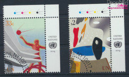 UNO - New York 1416-1417 (kompl.Ausg.) Gestempelt 2014 UNO Gebäude (10077009 - Used Stamps