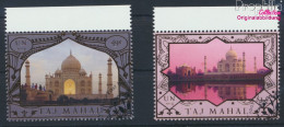 UNO - New York 1418-1419 (kompl.Ausg.) Gestempelt 2014 UNESCO Welterbe Taj Mahal (10076990 - Used Stamps