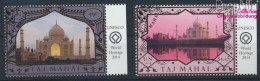 UNO - New York 1418-1419 (kompl.Ausg.) Gestempelt 2014 UNESCO Welterbe Taj Mahal (10076993 - Used Stamps