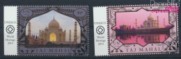 UNO - New York 1418-1419 (kompl.Ausg.) Gestempelt 2014 UNESCO Welterbe Taj Mahal (10077000 - Oblitérés