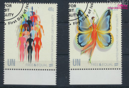 UNO - New York 1500-1501 (kompl.Ausg.) Gestempelt 2016 Frei Und Gleich (10076880 - Used Stamps