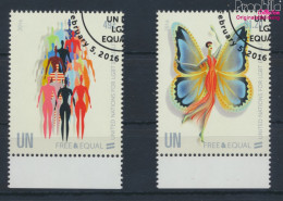 UNO - New York 1500-1501 (kompl.Ausg.) Gestempelt 2016 Frei Und Gleich (10076881 - Used Stamps