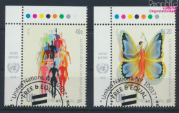 UNO - New York 1500-1501 (kompl.Ausg.) Gestempelt 2016 Frei Und Gleich (10076884 - Used Stamps