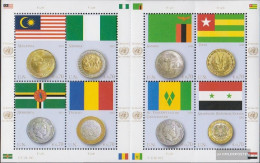 UN - Vienna 798-805Klb Sheetlet (complete Issue) Unmounted Mint / Never Hinged 2013 Flags And Coins - Neufs