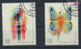 UNO - New York 1500-1501 (kompl.Ausg.) Gestempelt 2016 Frei Und Gleich (10076891 - Used Stamps