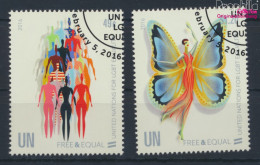 UNO - New York 1500-1501 (kompl.Ausg.) Gestempelt 2016 Frei Und Gleich (10076892 - Used Stamps