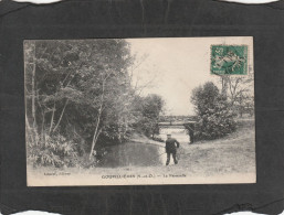 122379       Francia,   Goupillieres,   La  Passerelle,   VG   1908 - Aubergenville