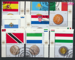 UNO - Wien 489-496 (kompl.Ausg.) Gestempelt 2007 Flaggen Und Münzen (10054394 - Usati
