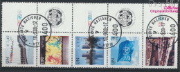 UNO - Wien 550Zf-554Zf Zehnerblock (kompl.Ausg.) Gestempelt 2008 Grußmarken (10054388 - Oblitérés