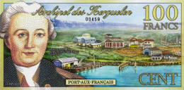 Archipel Des Kerguelen 100 Francs 13 Février 2010 UNC - Fictifs & Spécimens