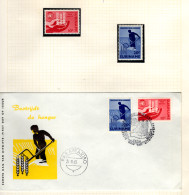 SURINAM 1963, World Free Of Hunger, 2 Stamps MNH, FDC - Alimentation