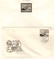 CZECHOSLOVAKIA 1963, World Free Of Hunger, STAMP MNH, FDC - Alimentation