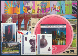 UNO - Genf Postfrisch Freimarke 2002 Aids, Fauna, Italien U.a.  (10054275 - Unused Stamps