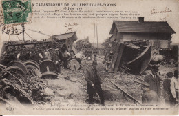 CP YVELINES - LA CATASTROPHE DE VILLEPREUX-LES-CLAYES LE 18 JUIN 1910 - ECRITE EN 1910 - Catastrophes