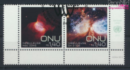 UNO - Genf 829-830 Paar (kompl.Ausg.) Gestempelt 2013 Weltraumwoche Nebel (10073475 - Usados
