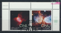 UNO - Genf 829-830 Paar (kompl.Ausg.) Gestempelt 2013 Weltraumwoche Nebel (10073477 - Used Stamps