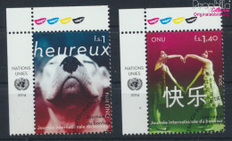UNO - Genf 846-847 (kompl.Ausg.) Gestempelt 2014 Tag Des Glücks (10073434 - Used Stamps