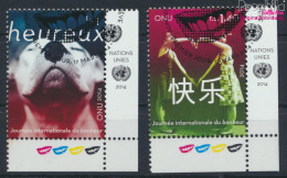 UNO - Genf 846-847 (kompl.Ausg.) Gestempelt 2014 Tag Des Glücks (10073440 - Used Stamps