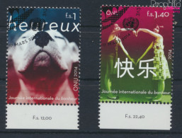 UNO - Genf 846-847 (kompl.Ausg.) Gestempelt 2014 Tag Des Glücks (10073441 - Used Stamps