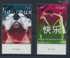 UNO - Genf 846-847 (kompl.Ausg.) Gestempelt 2014 Tag Des Glücks (10073443 - Used Stamps