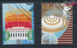 UNO - Genf 860-861 (kompl.Ausg.) Gestempelt 2014 UNO Gebäude (10073427 - Used Stamps