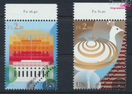 UNO - Genf 860-861 (kompl.Ausg.) Gestempelt 2014 UNO Gebäude (10073432 - Used Stamps