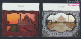 UNO - Genf 862-863 (kompl.Ausg.) Gestempelt 2014 UNESCO Welterbe Taj Mahal (10073396 - Usados