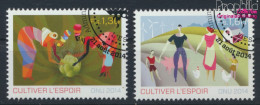 UNO - Genf 870-871 (kompl.Ausg.) Gestempelt 2014 Hoffnung Pflanzen (10073384 - Used Stamps