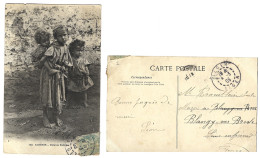 Algérie - Enfants Kabyles  (crev) - Kinderen