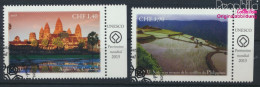 UNO - Genf 912-913 (kompl.Ausg.) Gestempelt 2015 UNESCO Welterbe Südostasien (10073342 - Used Stamps