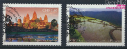 UNO - Genf 912-913 (kompl.Ausg.) Gestempelt 2015 UNESCO Welterbe Südostasien (10073347 - Oblitérés