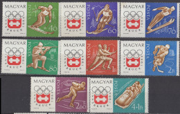 HONGRIE - Jeux Olympiques D'Innsbruck 1964 - Invierno 1964: Innsbruck