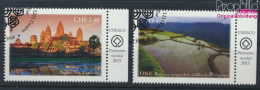 UNO - Genf 912-913 (kompl.Ausg.) Gestempelt 2015 UNESCO Welterbe Südostasien (10073350 - Used Stamps