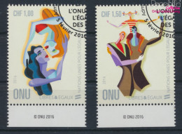UNO - Genf 938-939 (kompl.Ausg.) Gestempelt 2016 Gleichstellung Lesben, Schwule (10073301 - Used Stamps