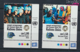 UNO - Genf 954-955 (kompl.Ausg.) Gestempelt 2016 Tag Der Friedenstruppen (10073277 - Used Stamps