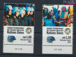 UNO - Genf 954-955 (kompl.Ausg.) Gestempelt 2016 Tag Der Friedenstruppen (10073279 - Used Stamps