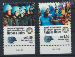 UNO - Genf 954-955 (kompl.Ausg.) Gestempelt 2016 Tag Der Friedenstruppen (10073280 - Used Stamps