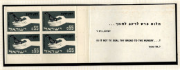 ISRAEL 1963 Freedom Of Hunger - Must See! MNH Stamps, Tete-beche, Sheet, Booklet, FDC.... (GR20) - Alimentation