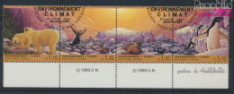 UNO - Genf 239-242 Viererstreifen (kompl.Ausg.) Gestempelt 1993 Klimaveränderung (10072898 - Used Stamps