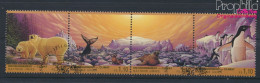 UNO - Genf 239-242 Viererstreifen (kompl.Ausg.) Gestempelt 1993 Klimaveränderung (10072917 - Used Stamps