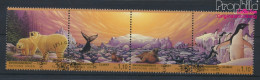 UNO - Genf 239-242 Viererstreifen (kompl.Ausg.) Gestempelt 1993 Klimaveränderung (10072919 - Used Stamps