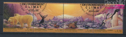 UNO - Genf 239-242 Viererstreifen (kompl.Ausg.) Gestempelt 1993 Klimaveränderung (10072920 - Used Stamps