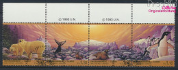 UNO - Genf 239-242 Viererstreifen (kompl.Ausg.) Gestempelt 1993 Klimaveränderung (10072921 - Used Stamps