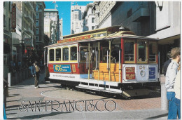 USA,SAN FRANCISCO  ,CABLE CAR TURNTABLE ,MARKET STREET - San Francisco